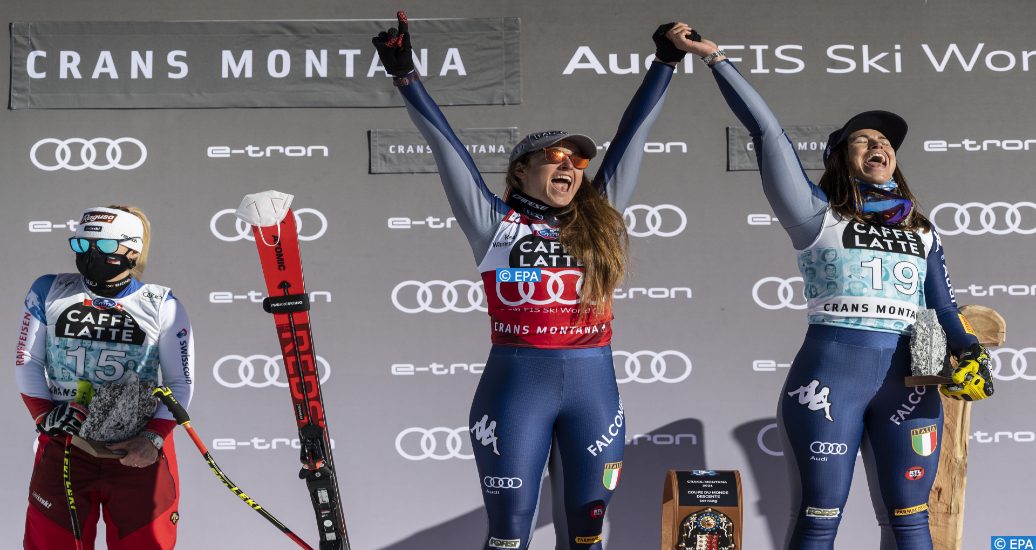 Coupe du monde dames de ski alpin : Classements après la descente de Crans-Montana
