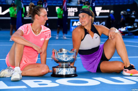 Open d’Australie (double dames): le duo Mertens/Sabalenka remporte le titre