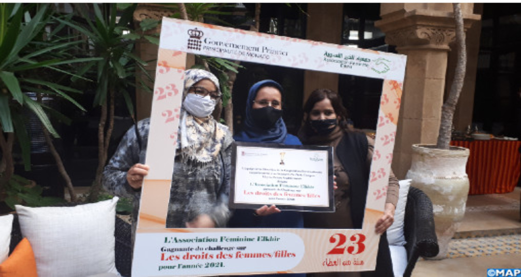 École d’Hiver à Menton : L’Association féminine “El Khir” à Essaouira gagnante du Challenge sur les droits des femmes/filles 2021