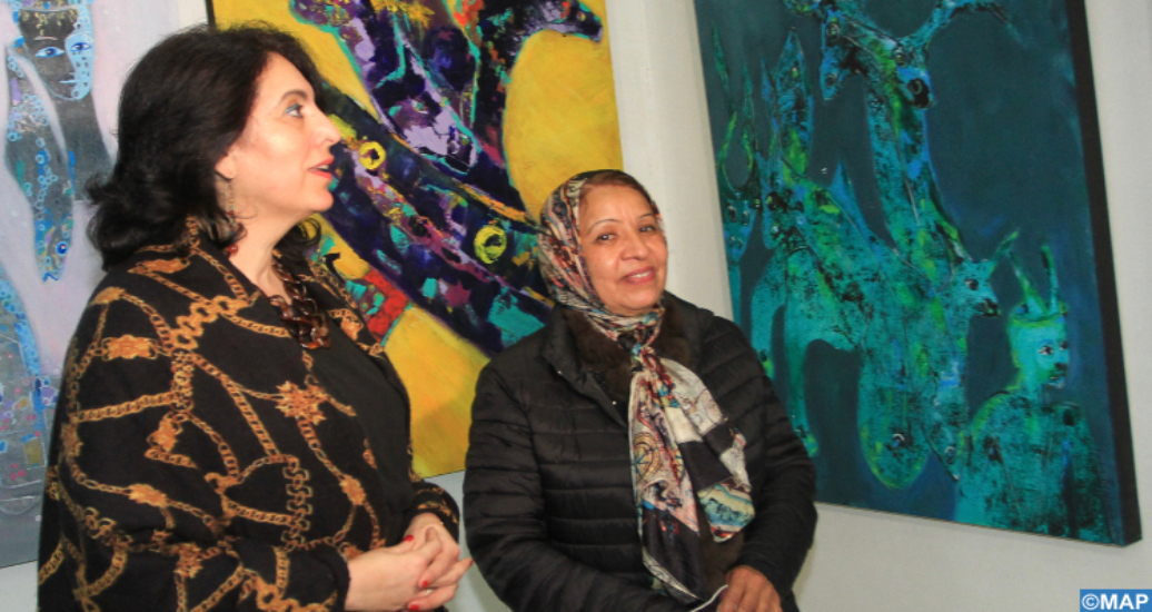 Casablanca: Laila Benhalima et Khadija El Fahli exposent leurs œuvres