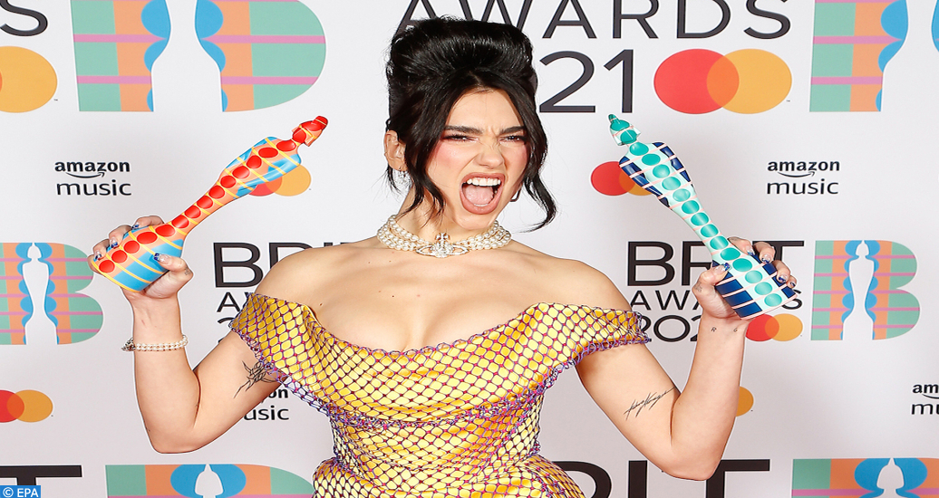 Brit Awards: la Londonienne Dua Lipa sacrée “meilleure chanteuse”