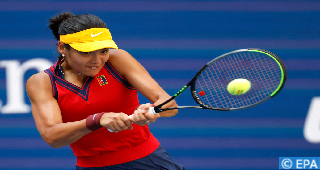 US Open: la Britannique Emma Raducanu se qualifie pour les quarts
