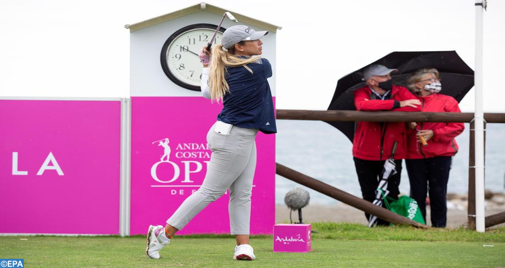 Golf/Aramco LET (2ème Tour) : Maha Haddioui réussit un exploit arabe inédit