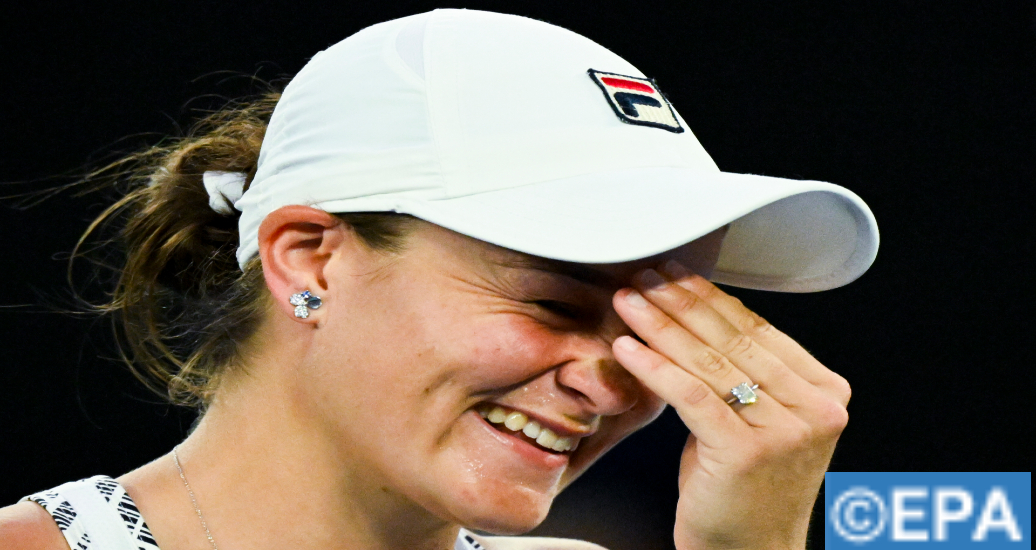 Open d’Australie: l’Australienne Ashleigh Barty se qualifie pour les quarts de finale