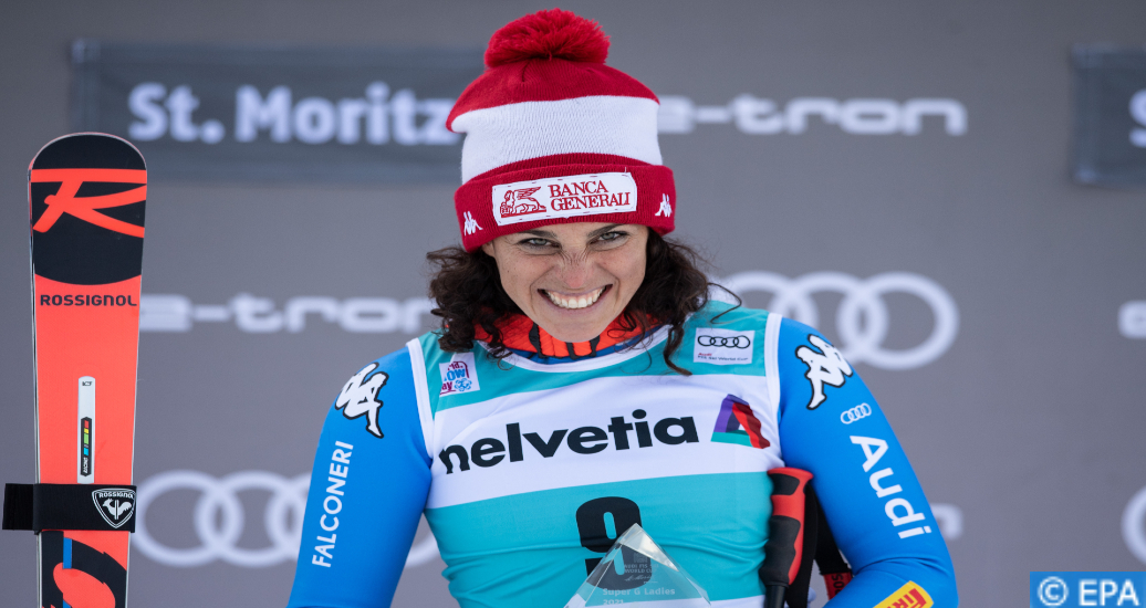 Ski alpin: l’Italienne Brignone remporte le super-G de Zauchensee
