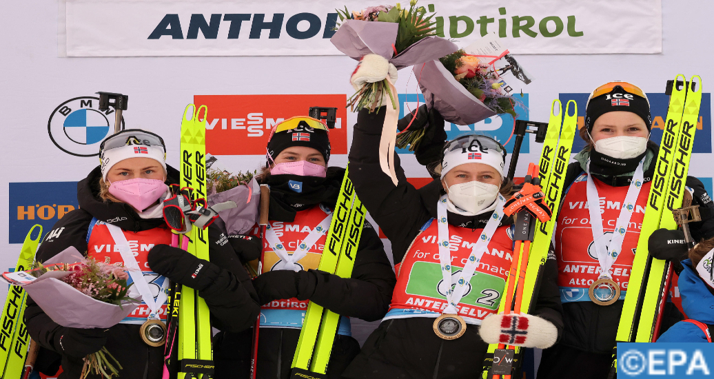 Coupe du monde de biathlon: classement du relais femmes d’Anterselva