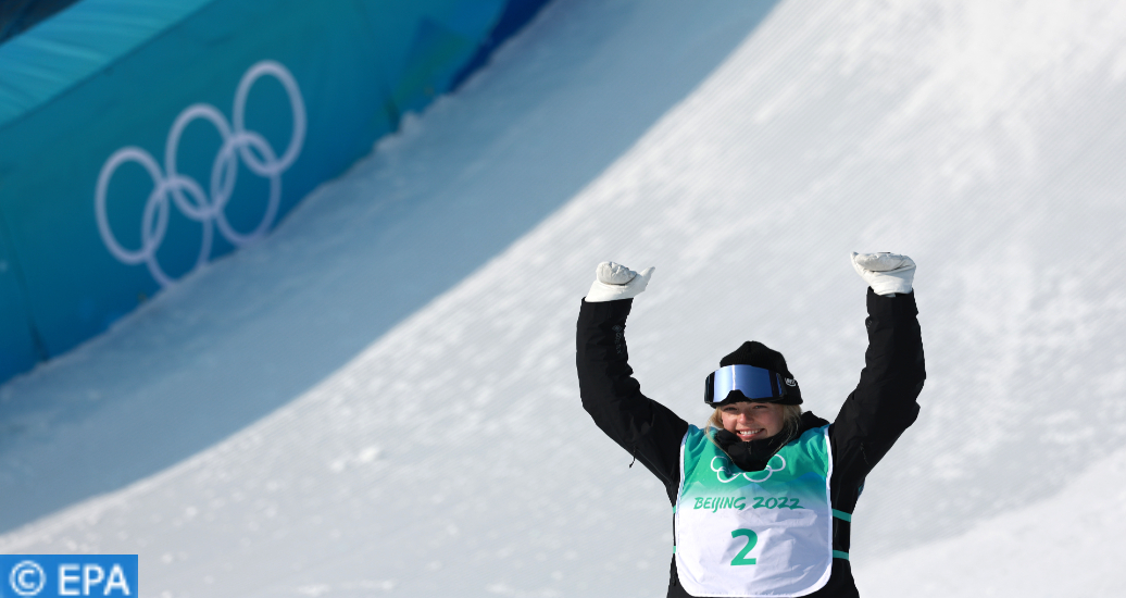 JO-2022/Snowboard: L’Autrichienne Anna Gasser remporte la médaille d’or en big air