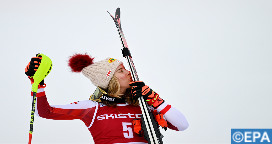 Suède: Liensberger domine le slalom de ski alpin d’Åre