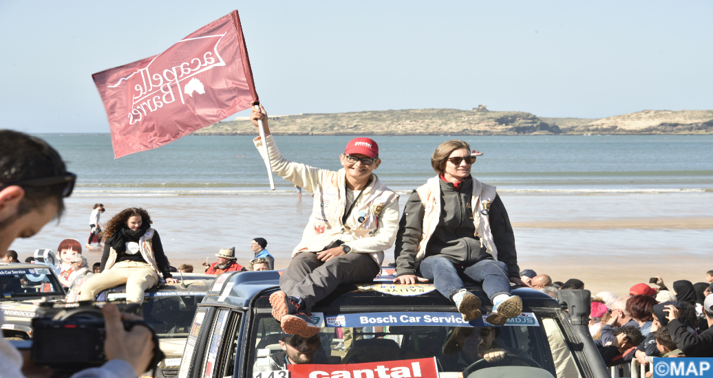 Essaouira fête l’arrivée des participantes au 31è Rallye “Aïcha des Gazelles”