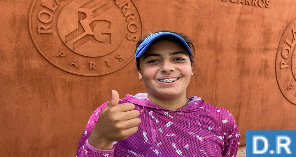 Roland Garros Junior: la Marocaine Aya El Aouni passe au deuxième tour