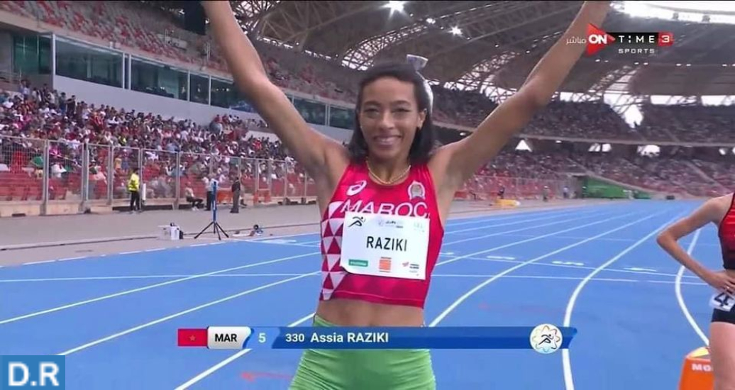 Mondiaux d’athlétisme (800 m dames): La Marocaine Assia Raziki éliminée d’entrée