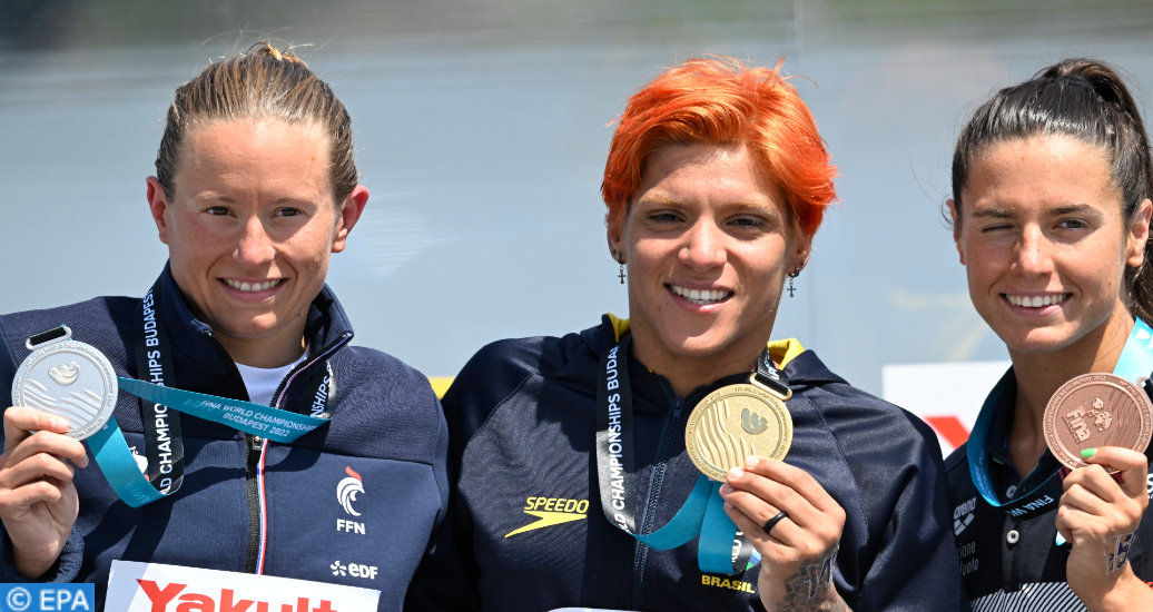 Mondiaux-2022 de natation: le classement du 5 km femmes en eau libre