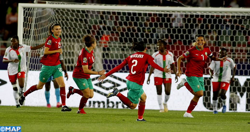 CAN féminine (1ère journée/Gr. A) : le Maroc bat le Burkina Faso (1-0)