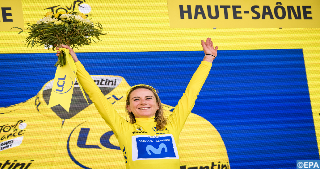 Cyclisme: la Néerlandaise van Vleuten remporte le Tour de France Femmes