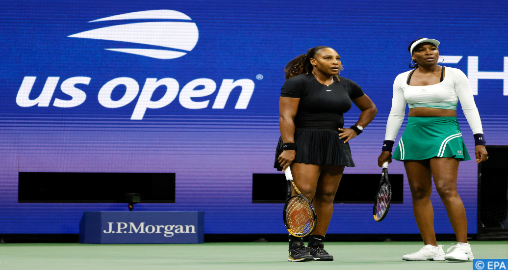 US Open: Serena et Venus Williams éliminées au 1er tour du double