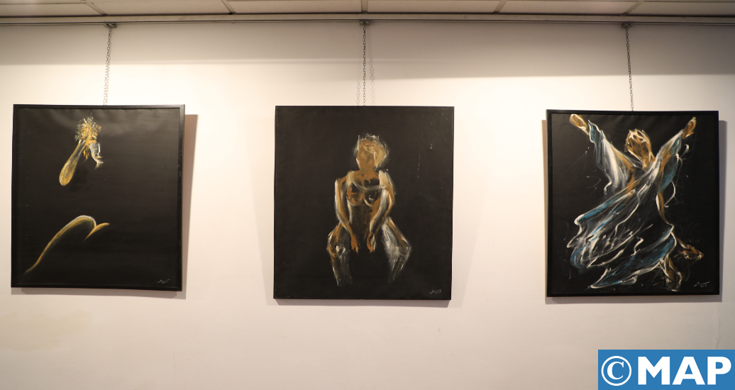 Fès: Vernissage de l’exposition “Noor” de l’artiste peintre Rajae Saiss