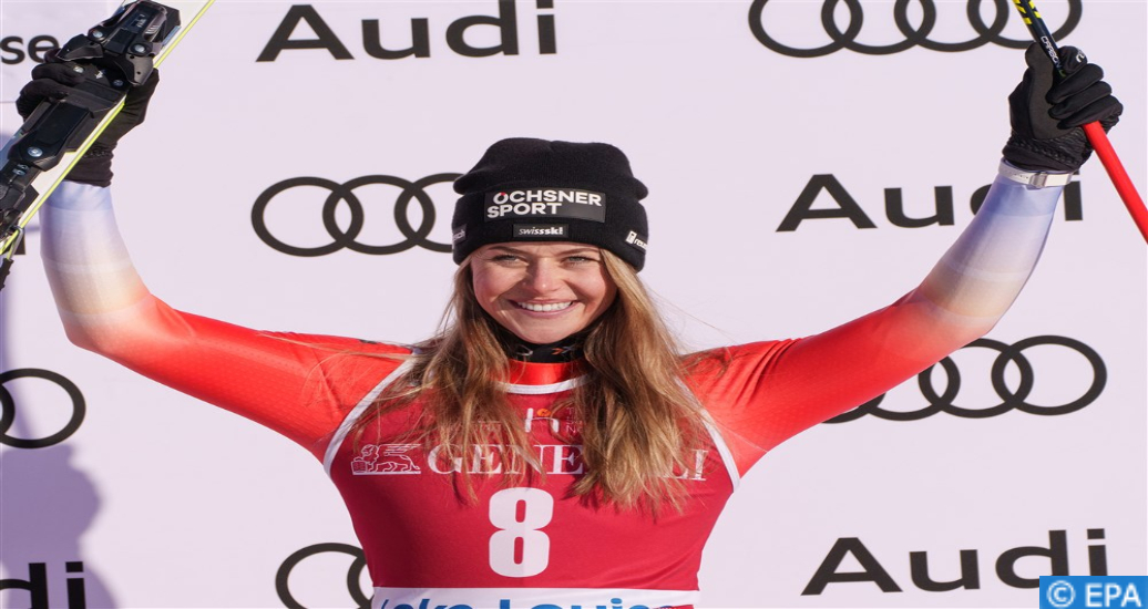 Ski alpin: la Suissesse Corinne Suter remporte le super-G de Lake Louise