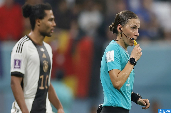 Mondial-2022: La Française Stéphanie Frappart, première femme à officier un match en Coupe du monde