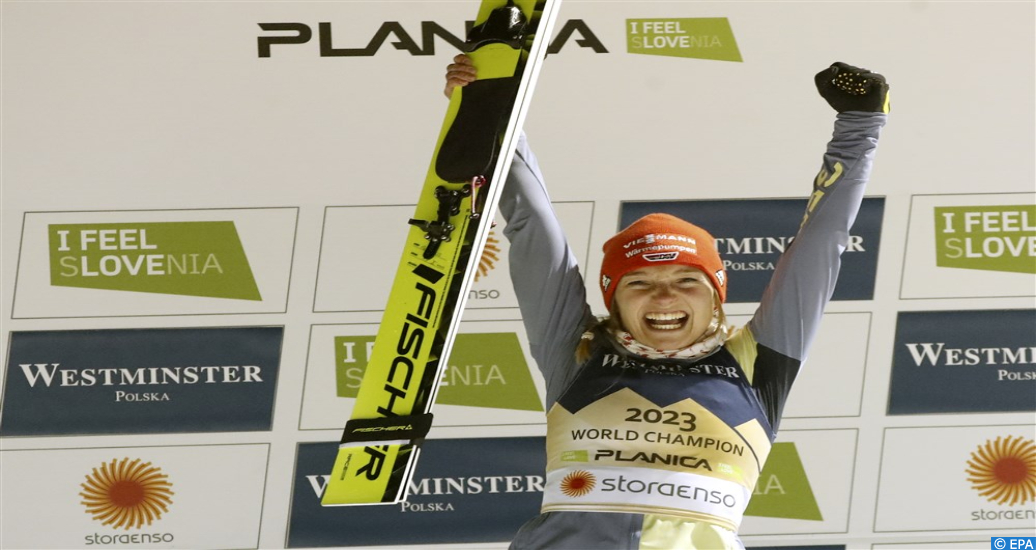 Mondiaux-2023: L’Allemande Katharina Althaus remporte l’or en saut à skis