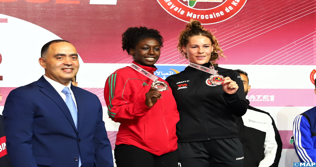La Marocaine Chaimae El-Hayti décroche une médaille de bronze au Championnat du monde de karaté au Caire
