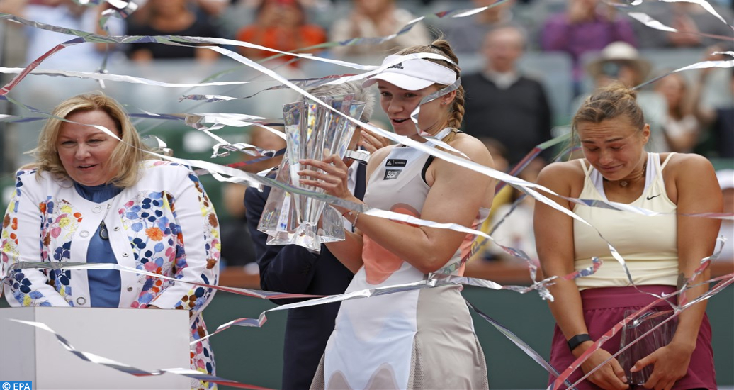 Indian Wells: La Kazakhstanaise Rybakina remporte le titre