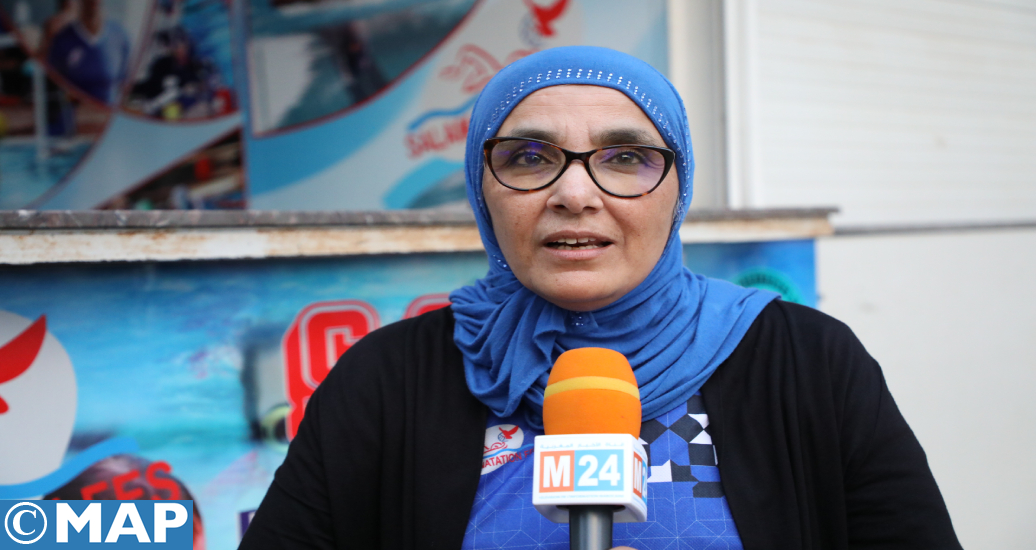 Khadija El Haouate: Une bénévole dévouée à la natation