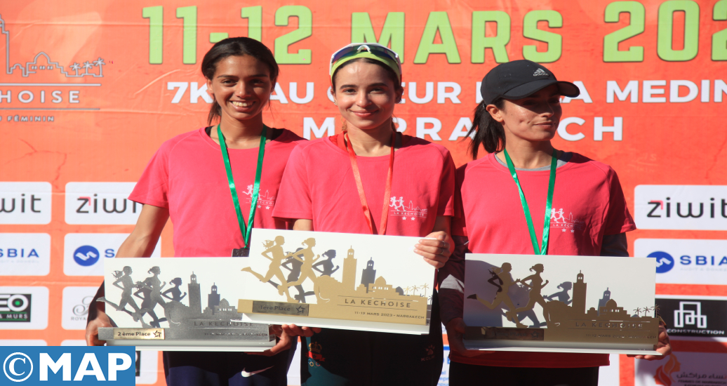 Marrakech : L’athlète Sabah Skalli remporte la 3è Course 100% féminine “La Kéchoise”