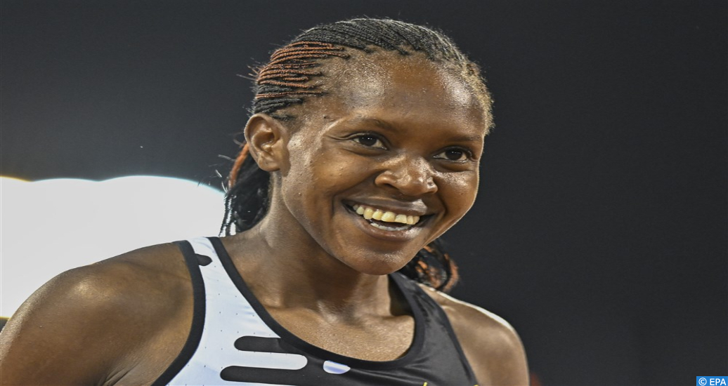 Athlétisme: la Kényane Faith Kipyegon bat le record du monde du 1.500 m