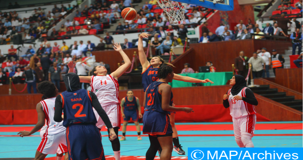 Division Excellence de basket dames: Le Kawkab Marrakech et le Majd Tanger qualifiés en finale