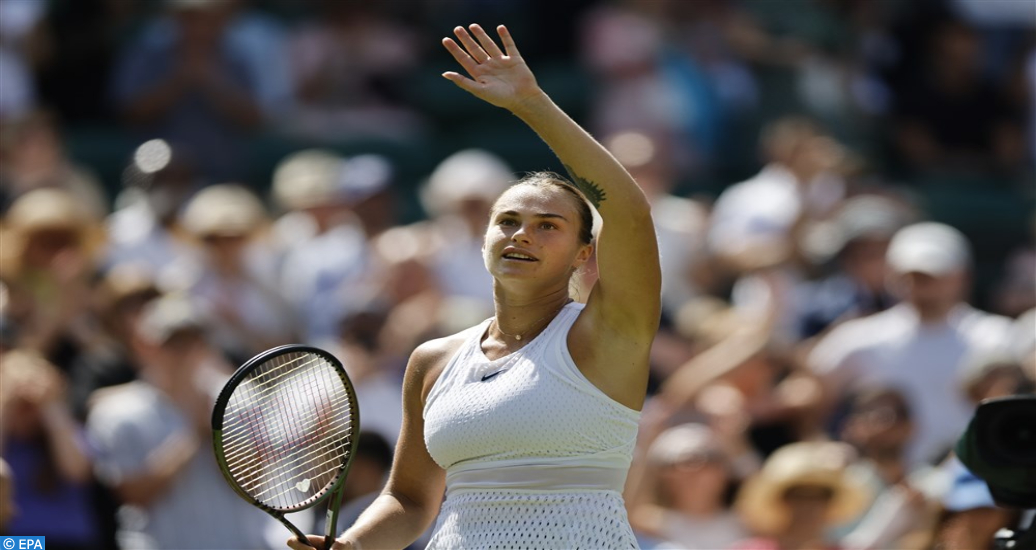 Wimbledon: Sabalenka se qualifie dans la douleur au 3ème tour