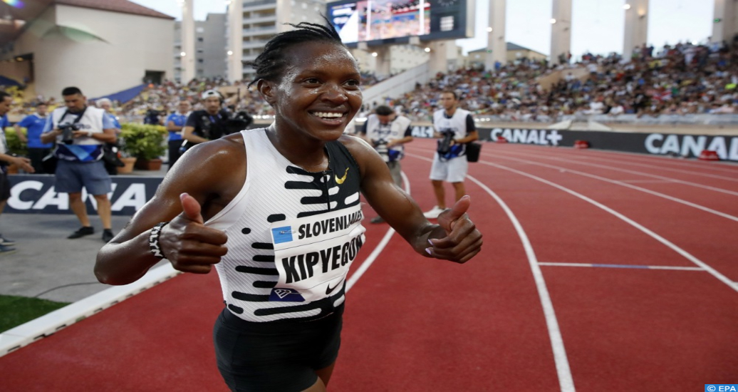 Athlétisme: La Kényane Kipyegon bat le record du monde du mile