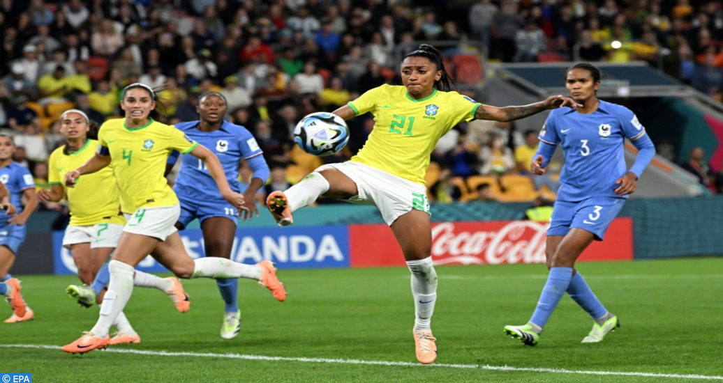 Mondial féminin 2023 (groupe F/2e journée): La France s’impose face au Brésil (2-1)