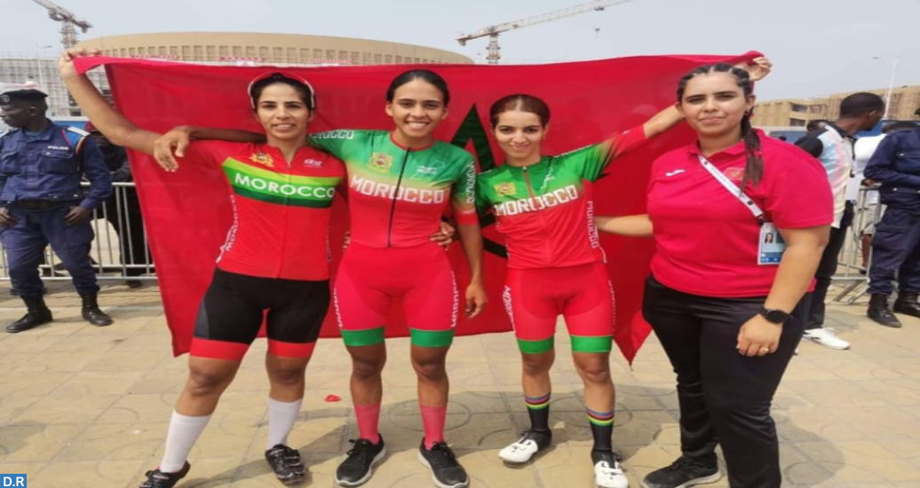 9ès Jeux de la francophonie : carton plein pour l’équipe marocaine féminine de cyclisme