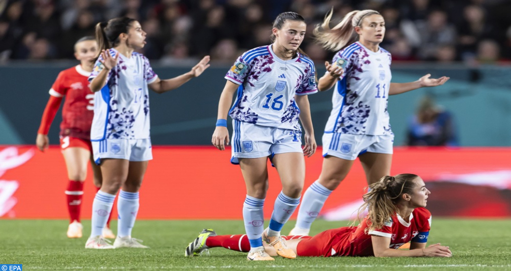 Mondial féminin (8es de finale): Large victoire de l’Espagne face à la Suisse (5 – 1)