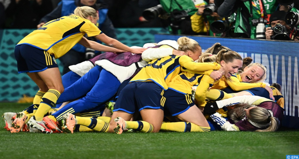 Mondial féminin: La Suède en quarts aux dépens des États-Unis, doubles tenants du titre