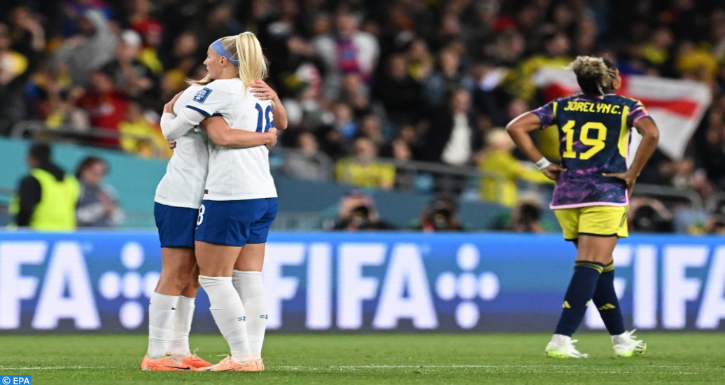 Mondial féminin 2023: L’Angleterre bat la Colombie (2-1), rejoint l’Australie en demi-finale