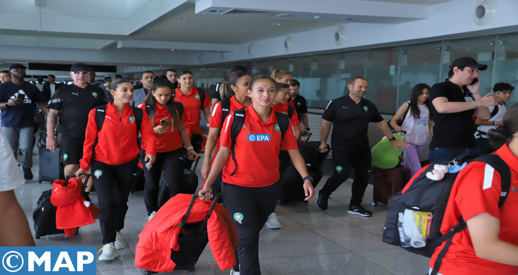 Mondial féminin 2023: Arrivée à Casablanca de la délégation de l’équipe nationale du Maroc