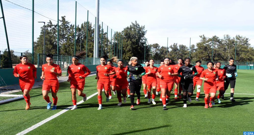 La sélection marocaine féminine U23 en stage de préparation à Salé